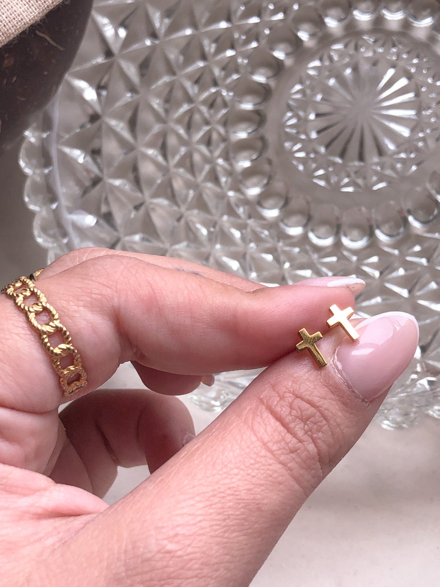 Cross Studs