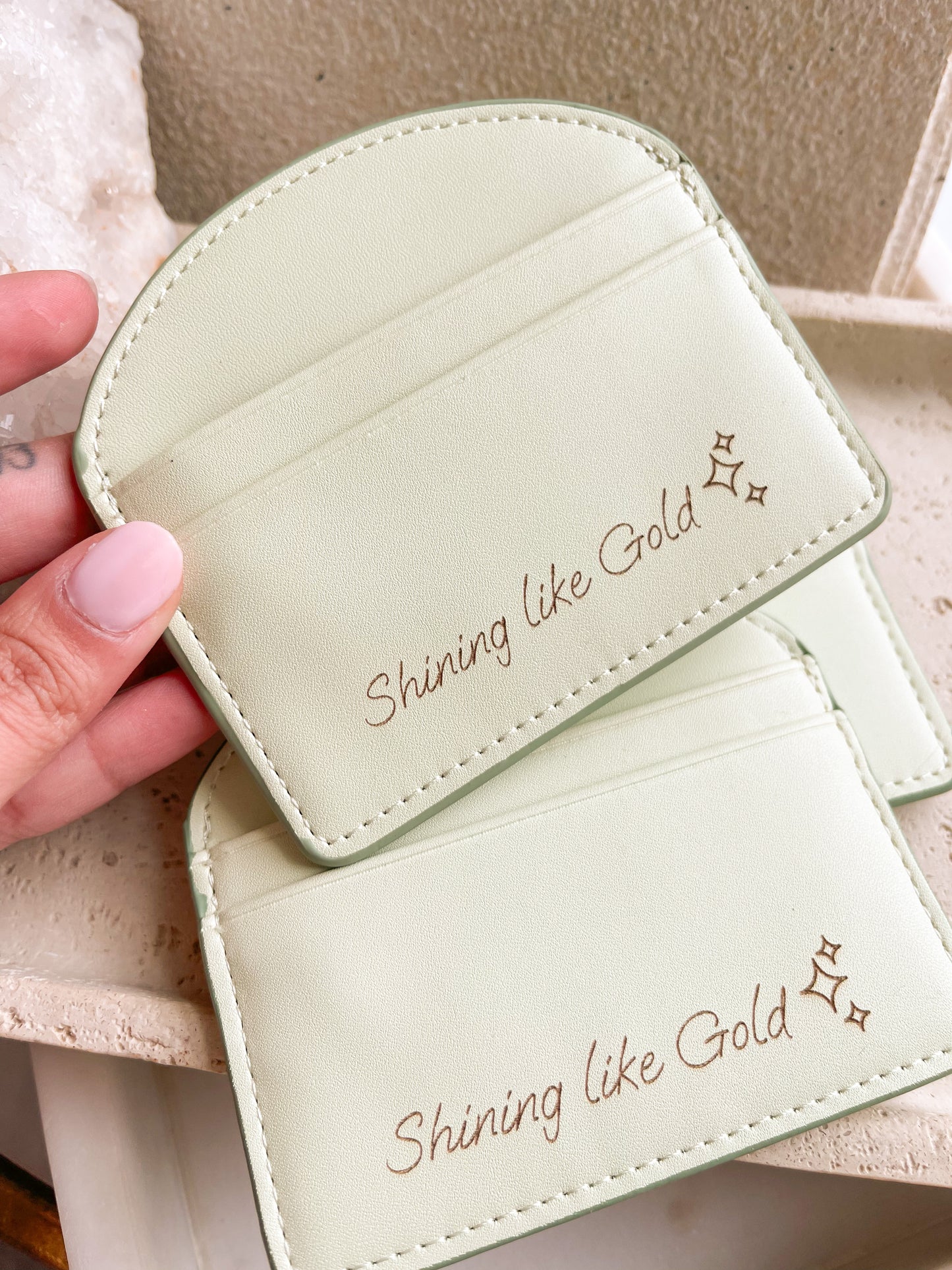 Shining like Gold “Card holder”