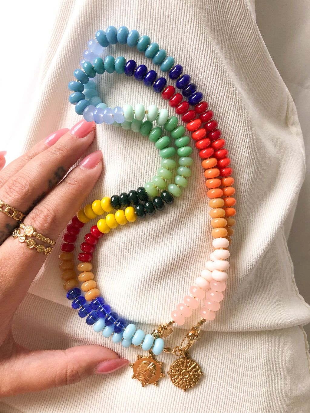 Cristal Beaded Necklace