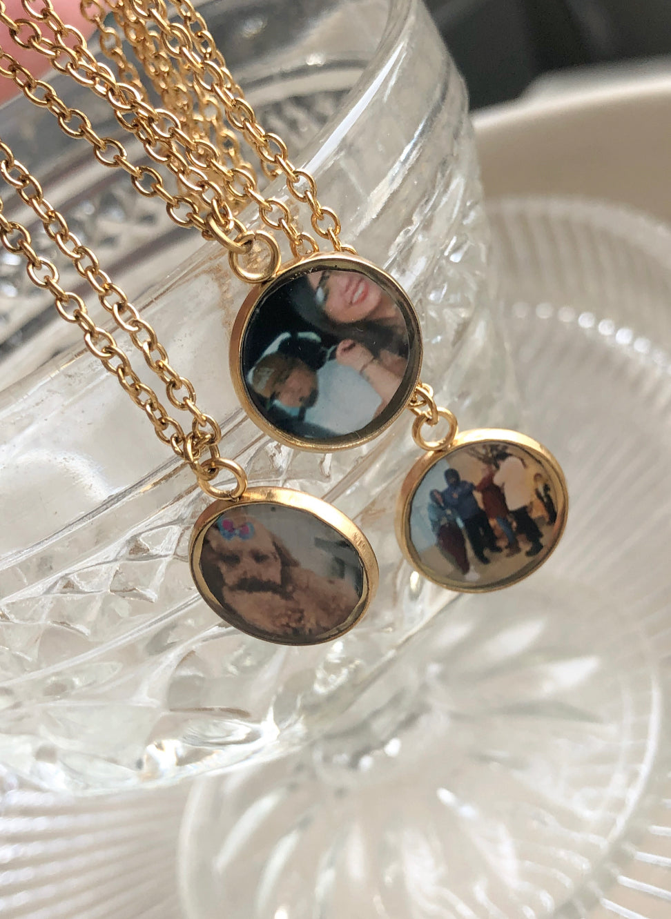 Photo necklace