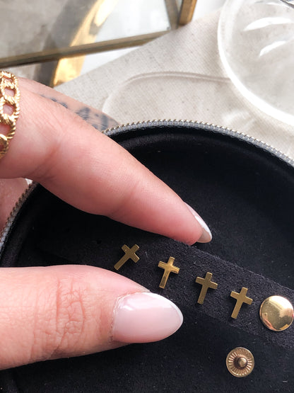 Cross Studs