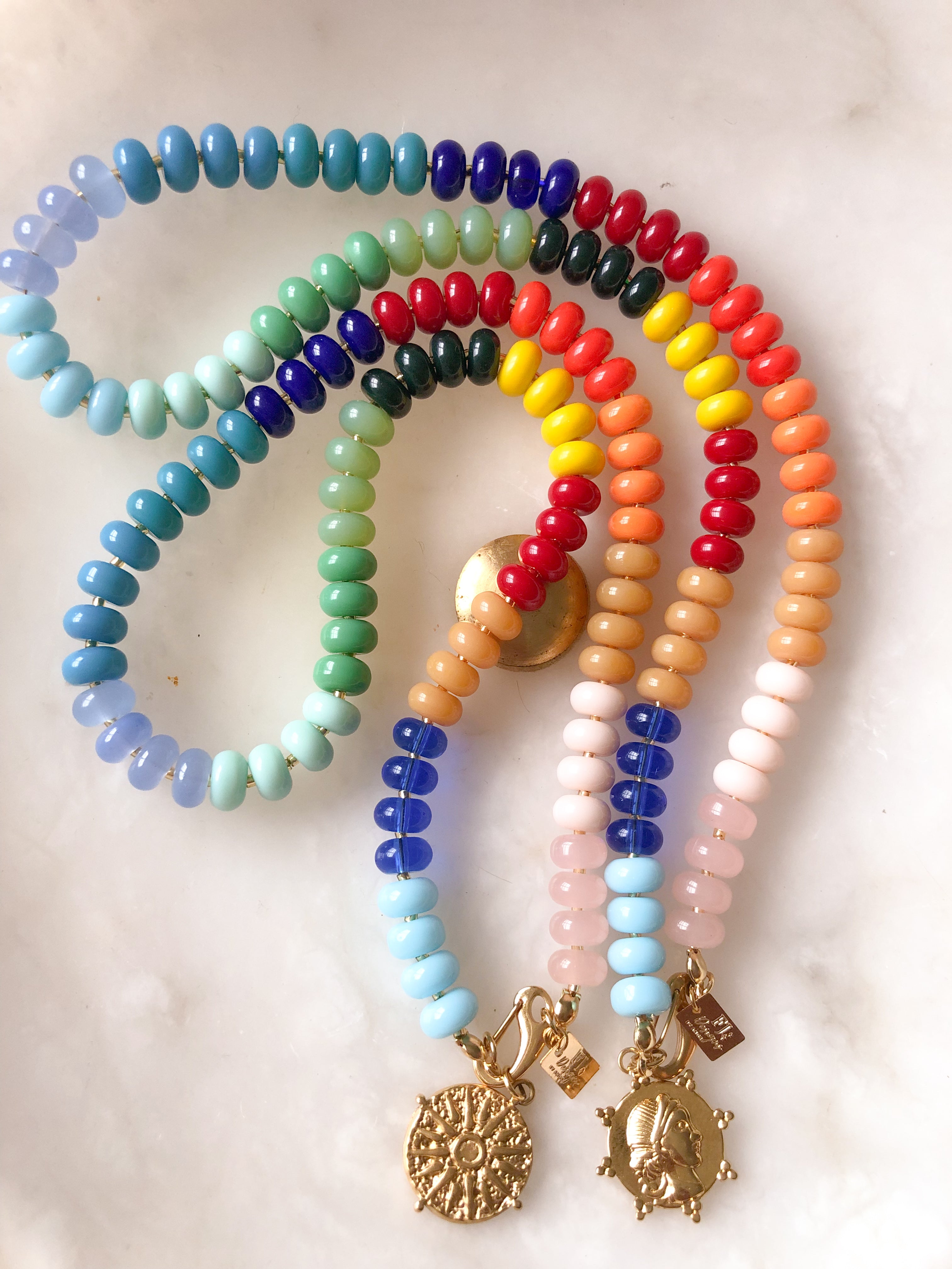 Cristal Beaded Necklace