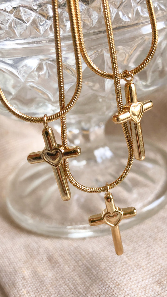 Cross heart