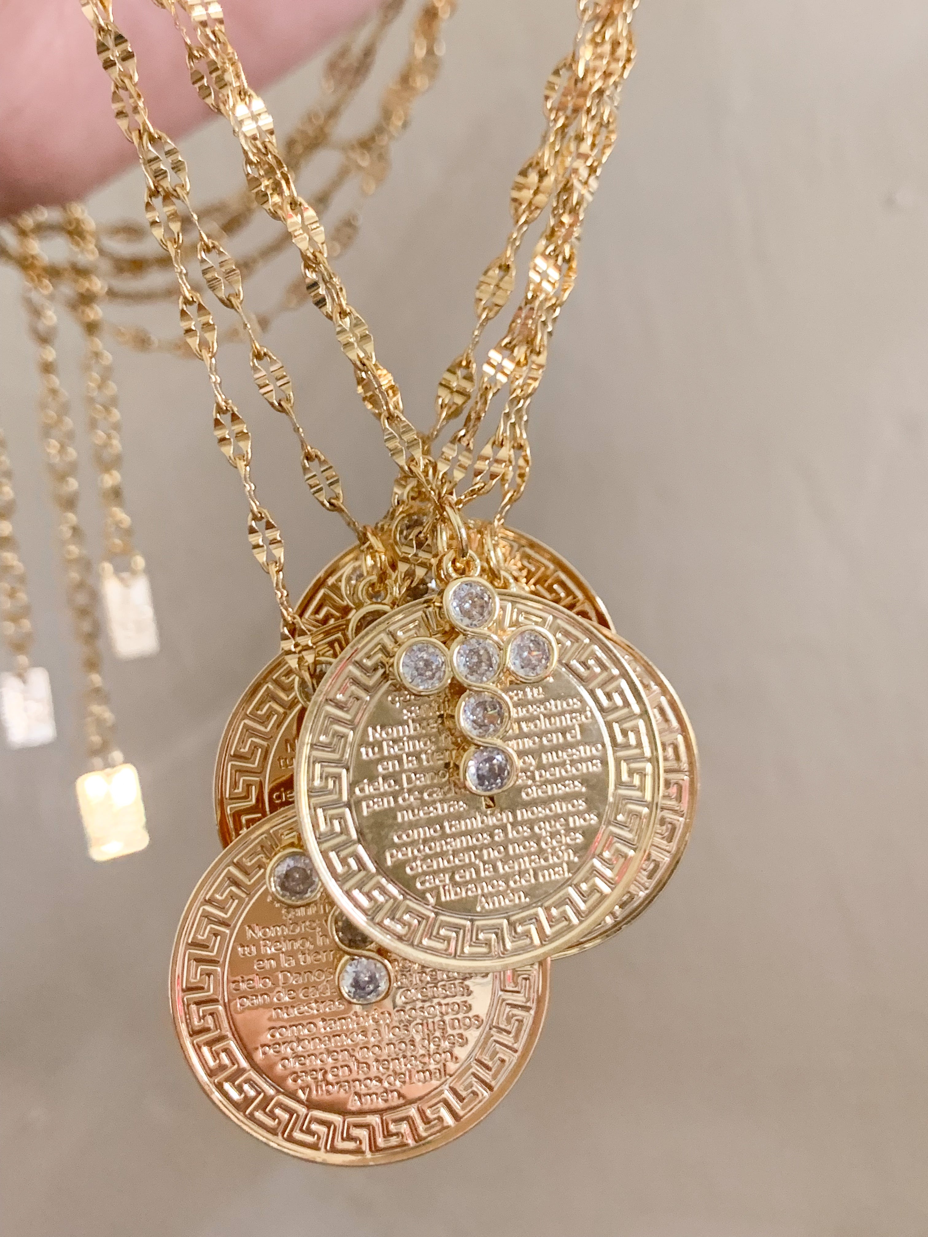 Padre Nuestro Necklace