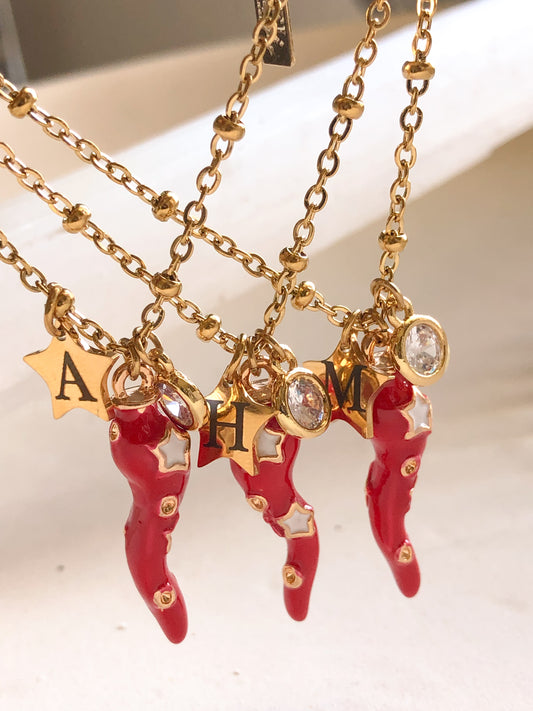 Hot chili Necklace