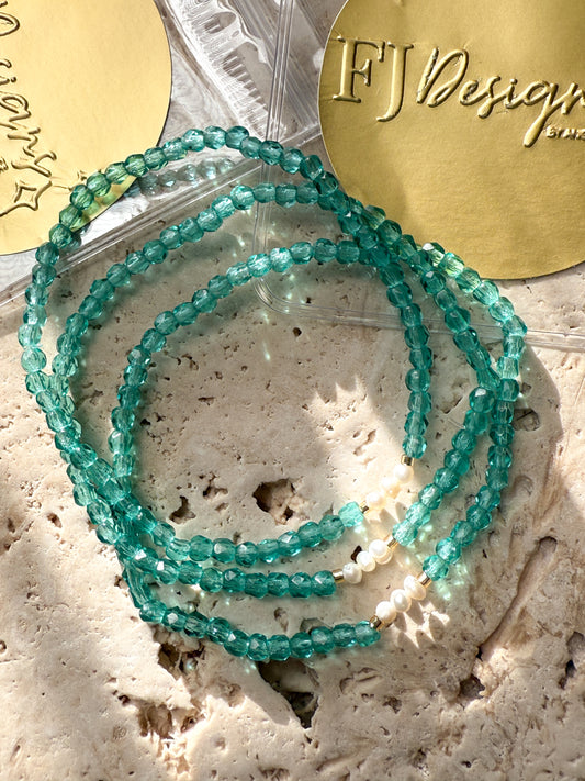 Blue bracelet