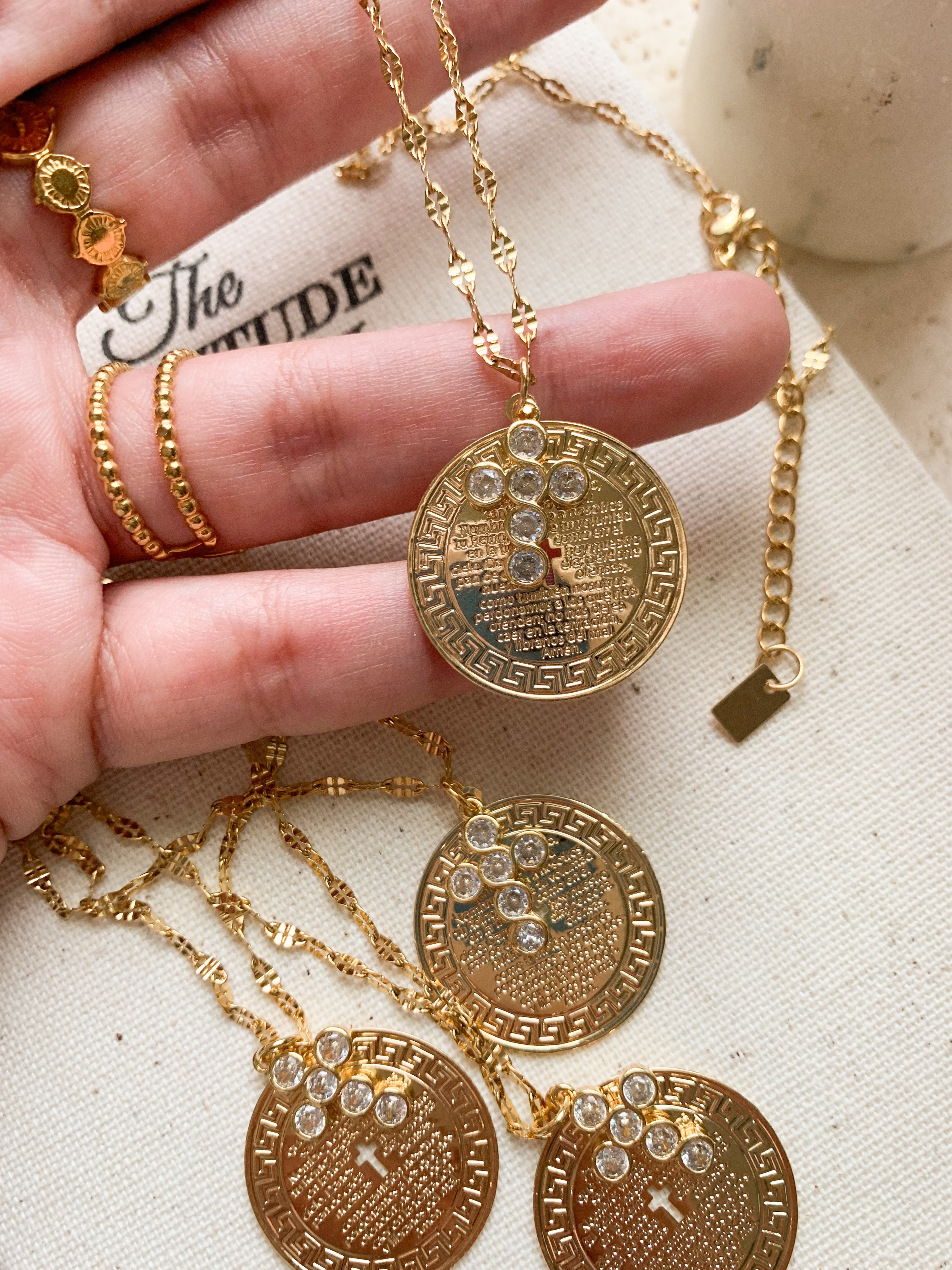 Padre Nuestro Necklace