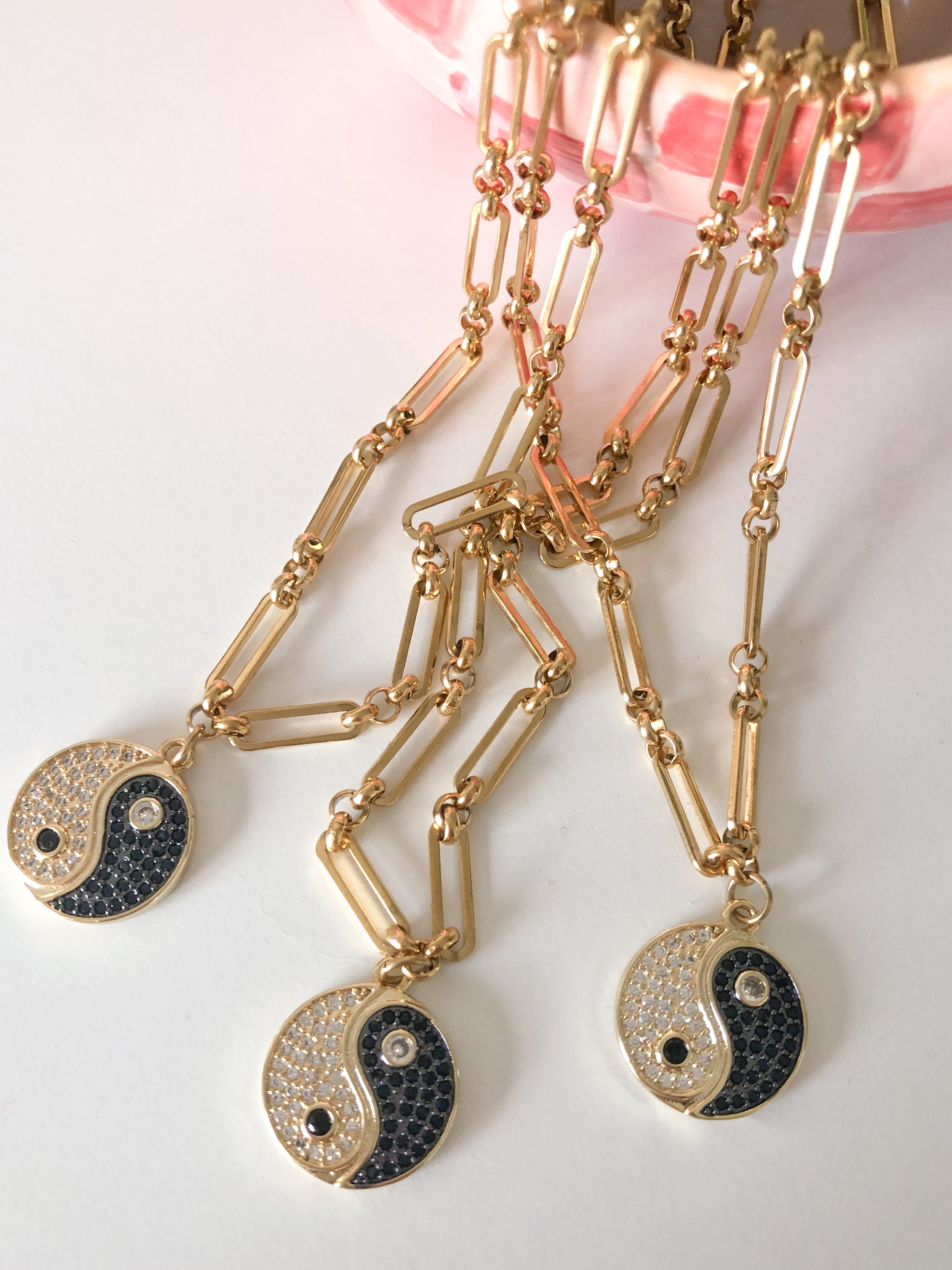 Yin Yang Necklace ☯️🤍