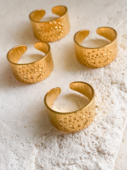 Chunky Eye ring