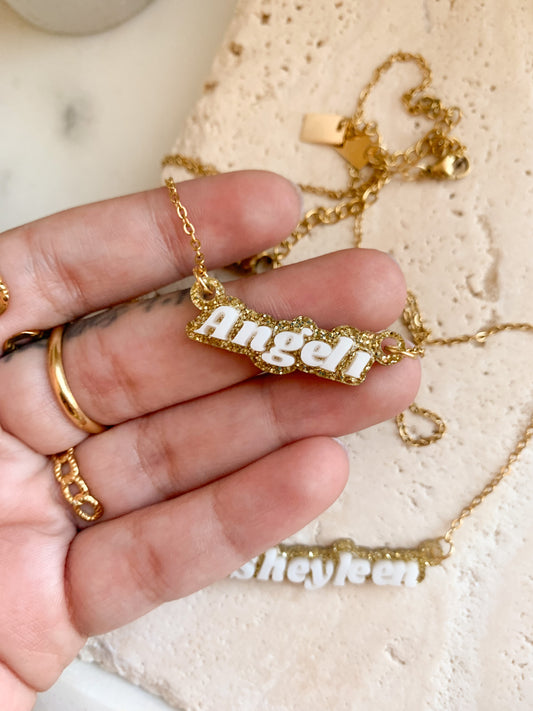 Golden Name Necklace