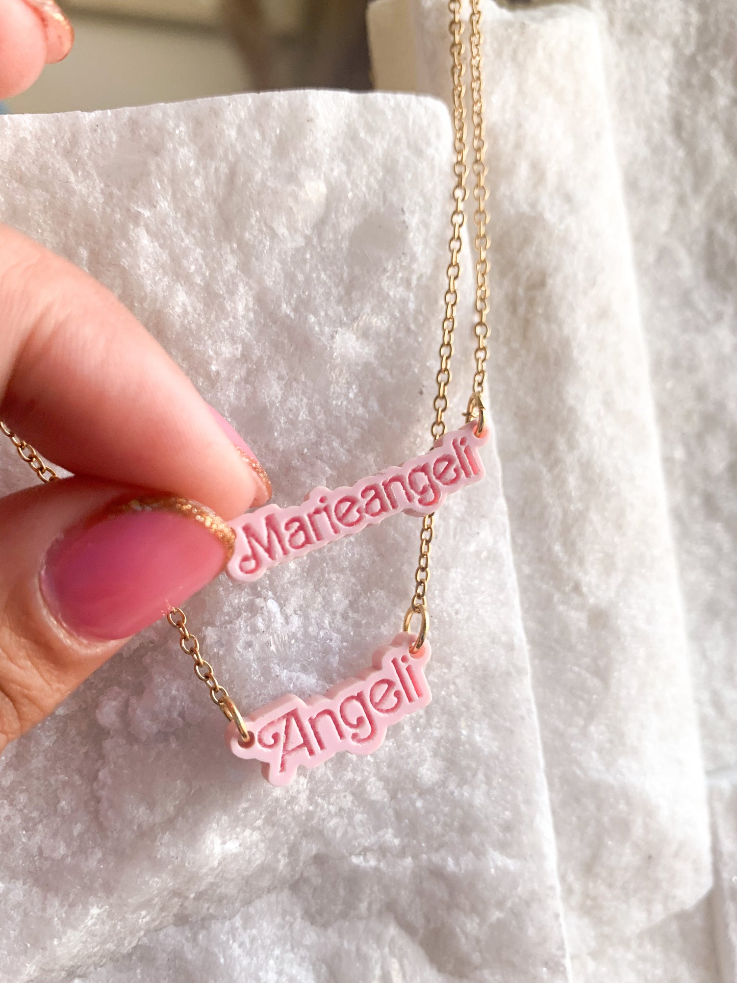 Girly Name Necklace