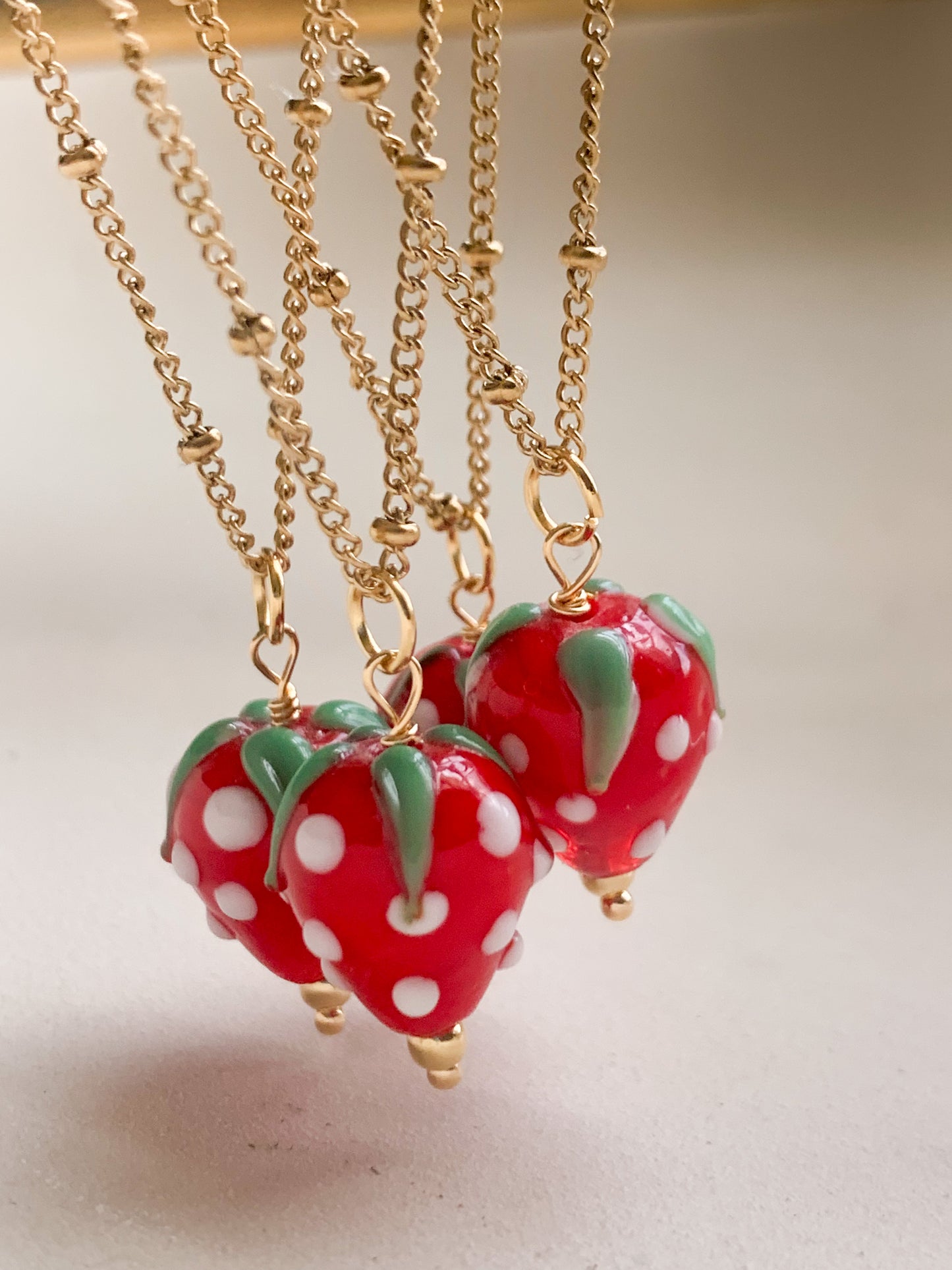 Strawberry  Necklace
