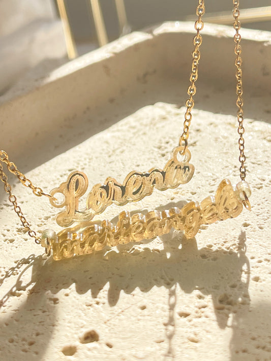 Cursive Name necklace 2