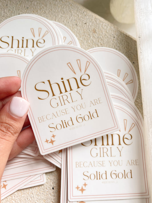 Shine Sticker